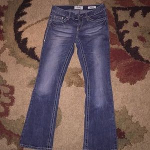 Day trip bootcut jeans